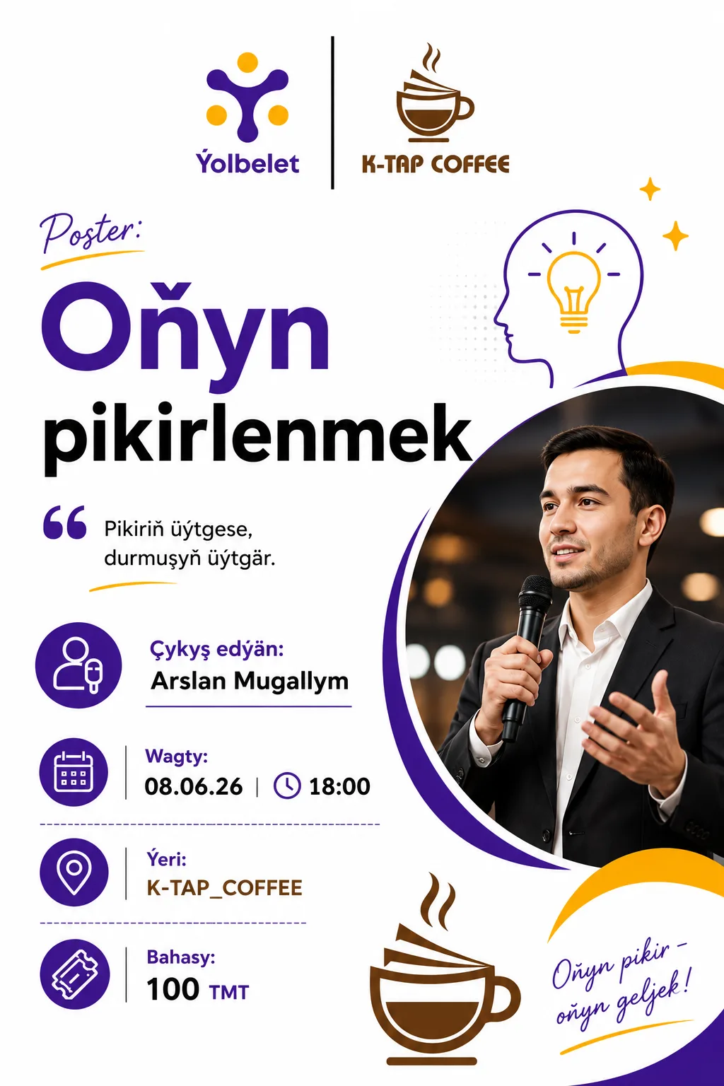 Arslan mugallymyň seminarlary